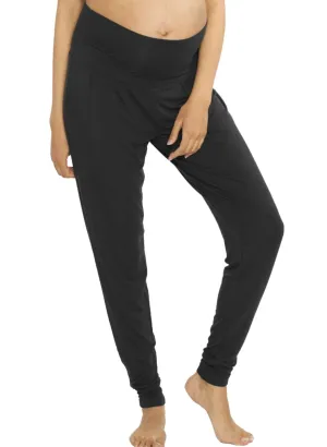 Bamboo Maternity Pants - Black