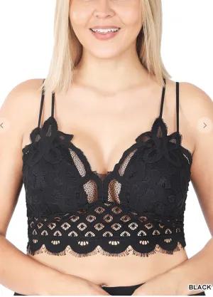 Crochet Bralette - 1X to 3X