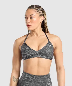 GS Power Minimal Sports Bra - Dark Grey