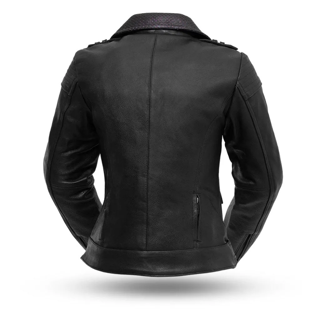 Iris - Women's Motorcycle Leather Jacket - Extreme Biker Leather