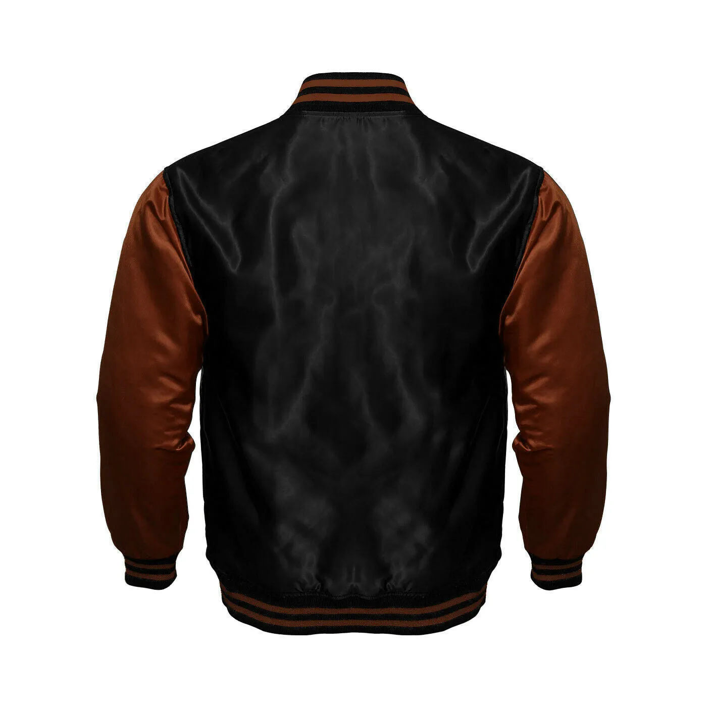 Kids Satin Jacket Black/Brown