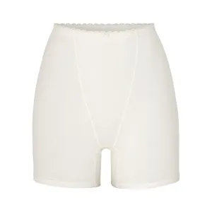 LACE POINTELLE BOXER | BONE