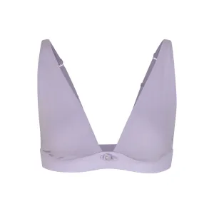 LACE POINTELLE PLUNGE BRALETTE | LAVENDER