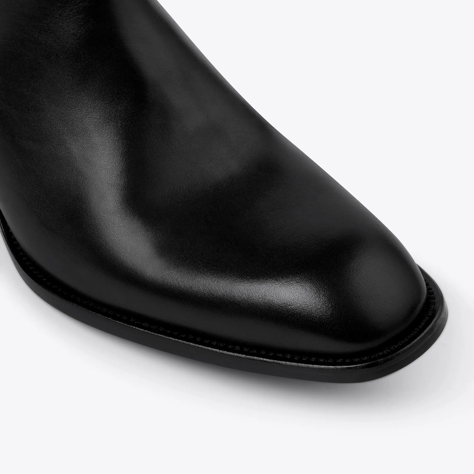 Marco 40mm Chelsea Boots - Black Leather