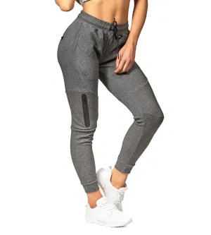 Womens Fusion Gym Pants - Carbon Grey